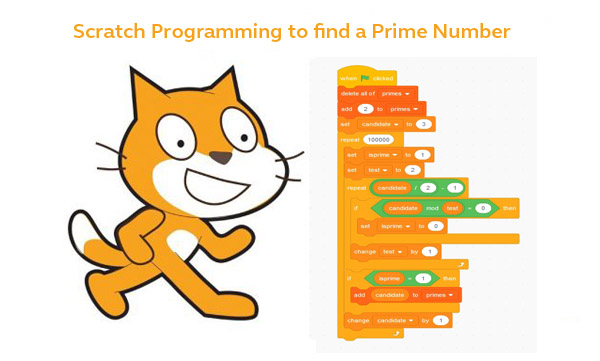 Read more about the article Scratch Programming to find a Prime Number